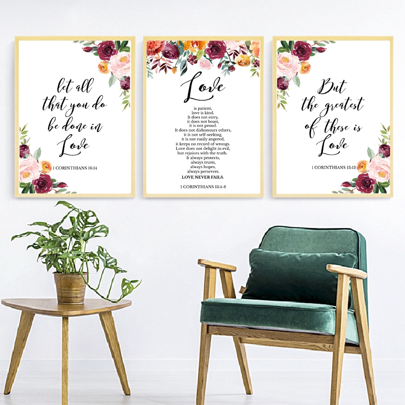 Yet i tell you, not even solomon in all his splendor was dressed like one of these. Bible Verse Love Quotes Wall Art Canvas Painting Watercolor Flowers Scripture Christian Posters Prints Pictures Home Decor Unframed Shopee Philippines