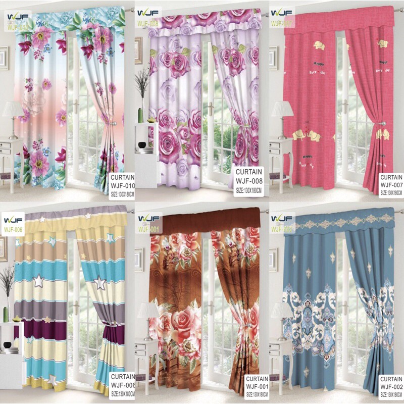 There are many factors to consider when choosing an interior paint. Wjf New Curtain For Window Or Door Home Living Decor Blinds Shopee Philippines