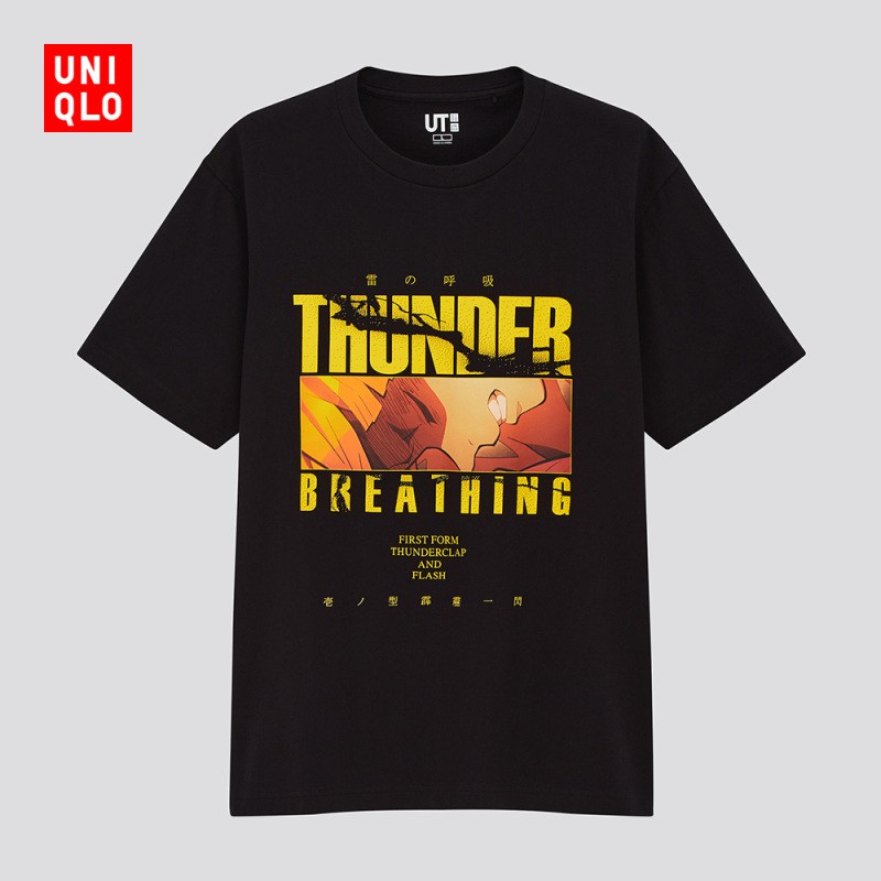 His life changes when his family is slaughtered by a demon. Uniqlo Men's T-shirt (UT)MANGA Printed T-shirt (Short Sleeve) (Demon Slayer Series) | Shopee