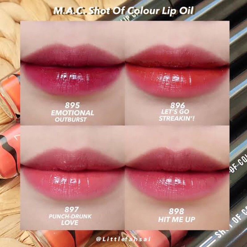 Get the details on the new makeup release from mac cosmetics! Authentic Mac Shot Of Colour Lip Oil In Let S Go Steakin Shopee Philippines