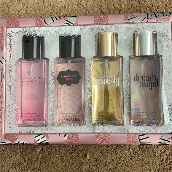 Victoria's secret bombshell seduction medium fragrance gift set. Victoria S Secret Best Of Fine Fragrance Mist Gift Set 75 Ml Each Shopee Philippines