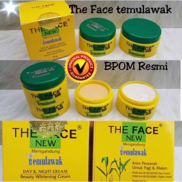 Yuk jadi yang pertama tau diskon & penawaran terbaik dari jd.id. The Face Temulawak Cream Stacking Day Night Cream Face Bpom Shopee Philippines