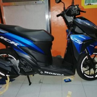 It's finished off by a sporty muffler design with an aluminum end cap. HONDA CLICK 125i REFLECTORIZE MAGS DECALS | Shopee Philippines