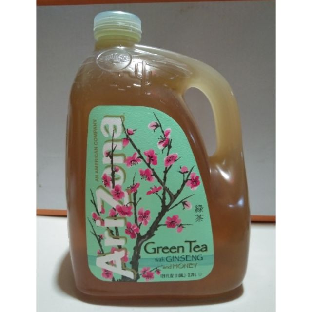 Water, sugar, honey (0.36%), green tea extract (0.11%), natural flavor, acidifier: Arizona Green Tea 1 gallon | Shopee Philippines