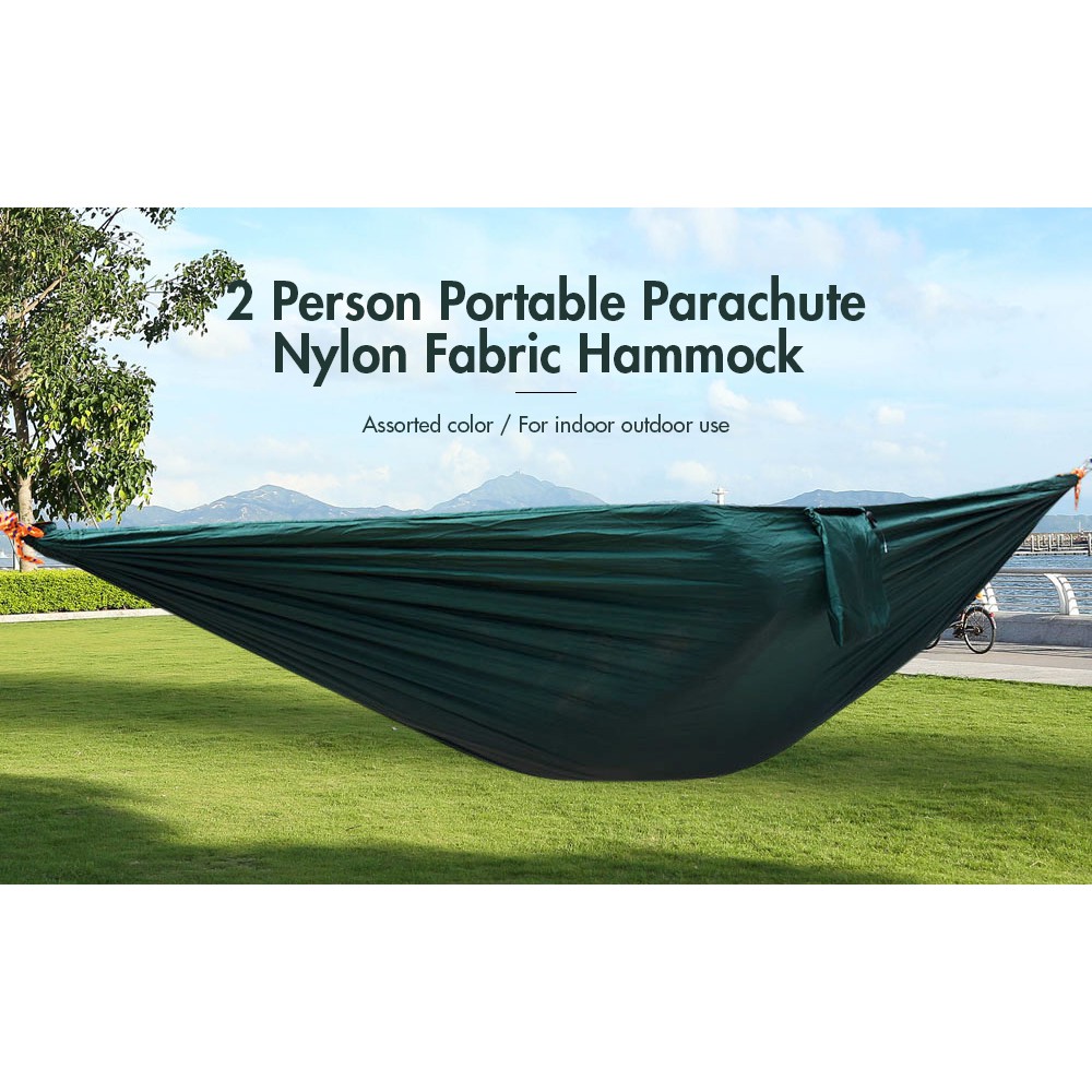 It's fantastic for the lazy days of summer, or being a castaway by the lake . Portable Parachute Nylon Fabric Hammock For Outdoor Shopee Philippines