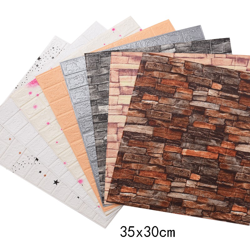 Thanks to 3d printing, we can create brilliant and useful products, from homes to wedding accessories. Retro Style 3d Brick Wall Stickers Foam Home Decor Waterproof Self Adhesive Wallpaper Design For Bedroom Shopee Philippines
