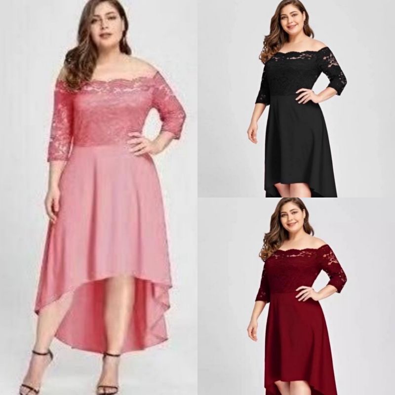 Check out our plus size cocktail dress selection for the very best in unique or custom, handmade pieces from our dresses shops. Cocktail Dress Plus Size Prices And Online Deals Women S Apparel Nov 2021 Shopee Philippines