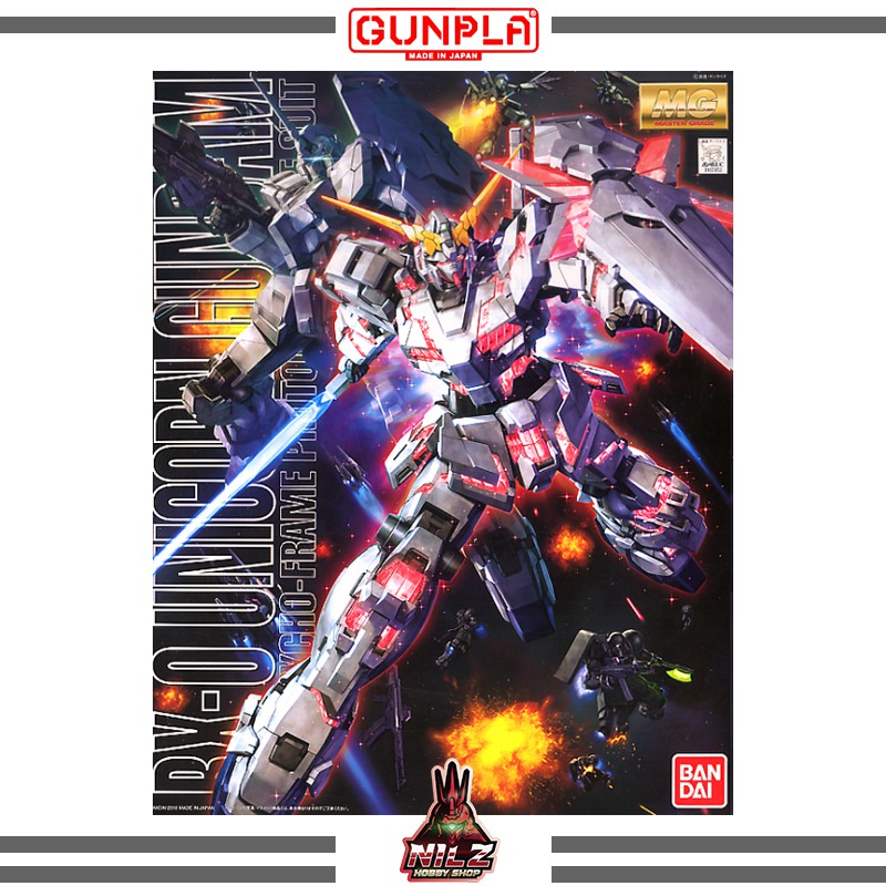 Ob wohnwagen von hobby und knaus…. Bandai Mg 1 100 Rx 0 Unicorn Gundam Animation Version Nilz Hobby Shop 2 420
