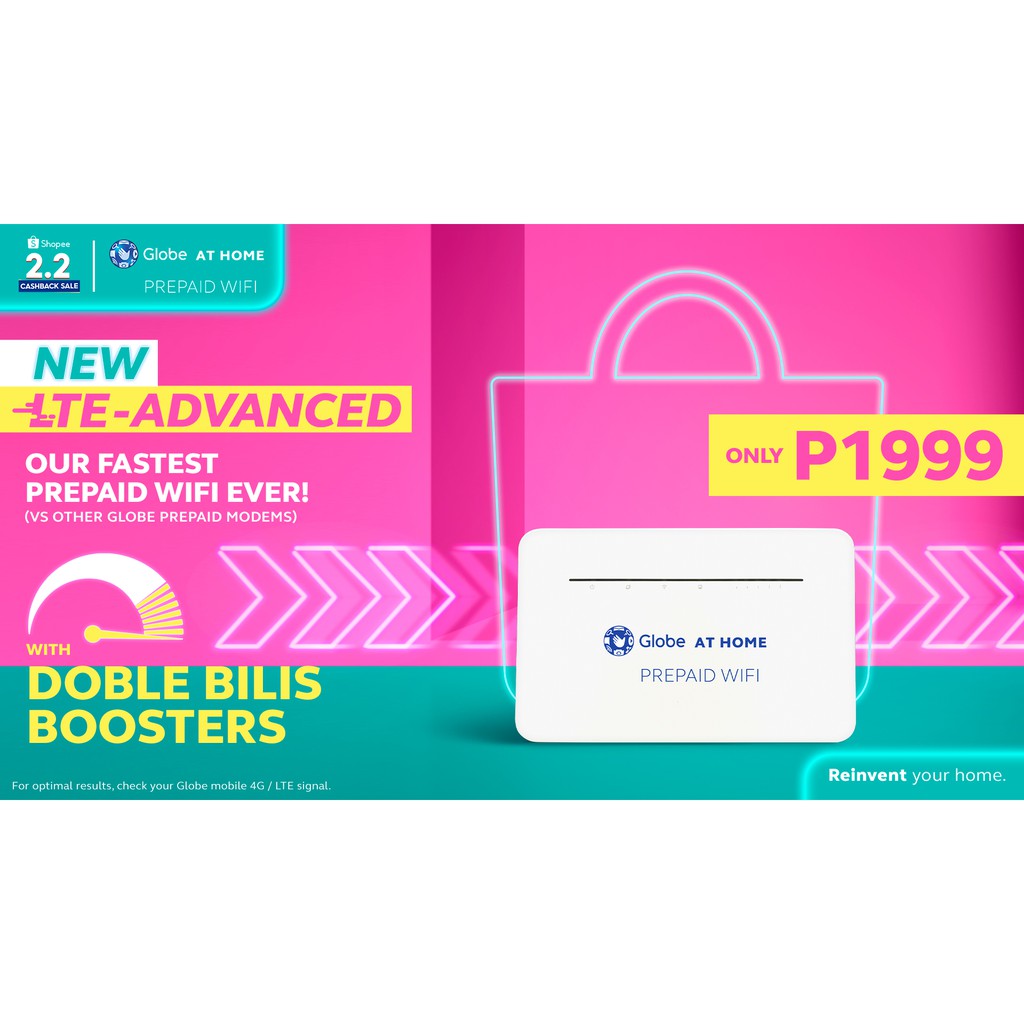 Normal price (rm) promo price* 30% discount (rm) savings (rm) 1 ip 1.5mbps up to 1.5mbps/ up to1.5mbps free wired modem (lifetime warranty) unlimited access; Globe At Home Prepaid WiFi LTE Advanced Modem | Shopee Philippines