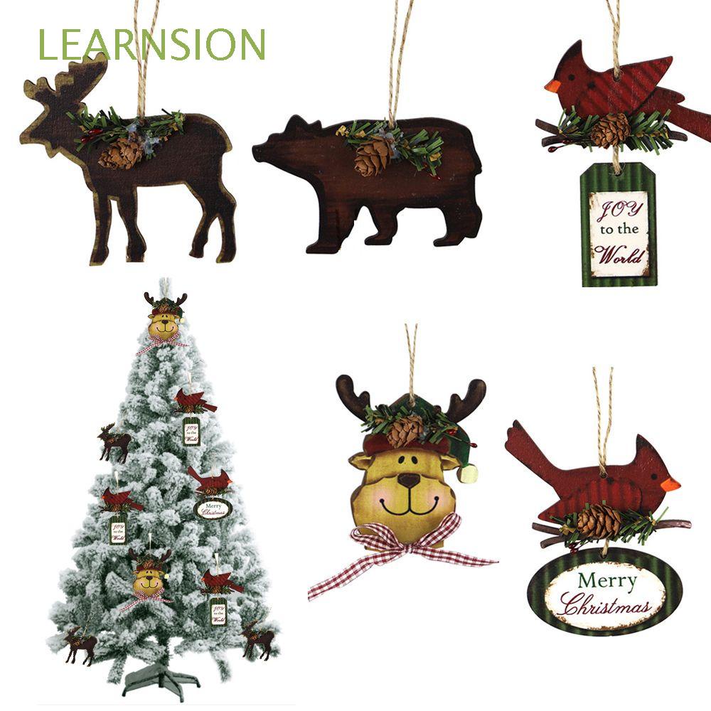 While there are numerous ways to decorate your home's interior, there's no better way to spread holiday cheer than by adding some winter charm . Learnsion Holiday Christmas Tree Hanging Outdoor Wooden Ornament Snowman Elk Pendant Diy 2022 New Year Indoor Home Party Xmas Art Props Shopee Polska