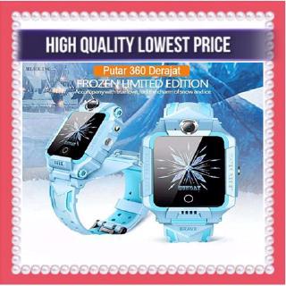 Imoo watch phone has a water resistance rating of 20 meters, allowing usage of light water activities like swimming in pools or oceans. Jam Tangan Imoo Frozen Z6 360 Degree Rotation Dual Cameras