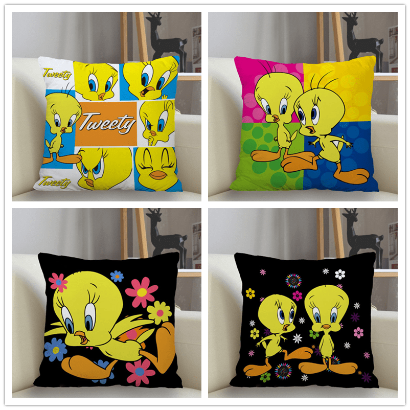 You can instantly and cheaply change the look of a room. Musife Tweety Bird Pillowcase Custom Square Pillow Cover Case Zipper Pillowcase 35 35 40 40 45 45cm Drop Shipping Shopee Singapore