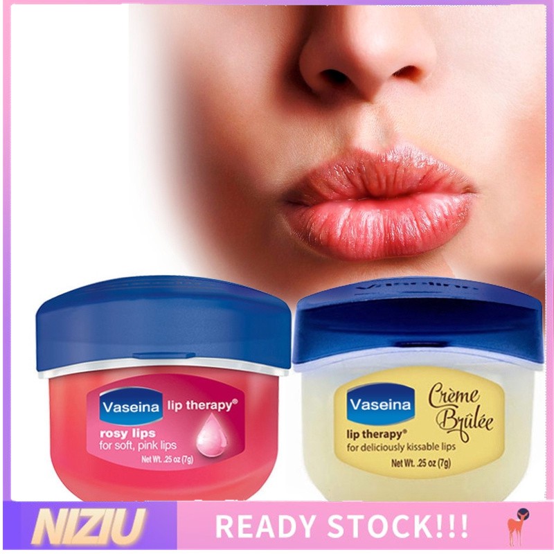 Product details · lip therapy for soft pink lips · instantly softens lips and leaves behind a sheer tint · locks in moisture so lips feel better over time · for . Lip Makeup Care Vaseline Lip Therapy Petroleum Jelly Lip Balm Cocoa Brulee 7g Oz Lipstick Shopee Singapore