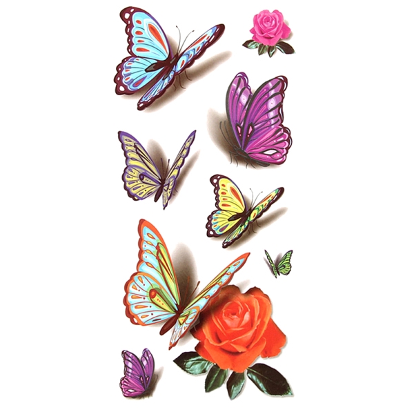 It's worth for every tattoo lover to have the tattoos. Temporary Tattoos For Women Body Art Tattoo Sticker 3d Butterfly Flower Tatoo Shopee Singapore