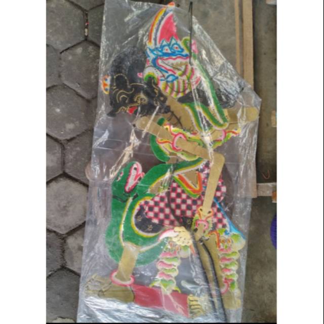 Raden bratasena gambar wayang brotoseno. Wayang Wayang Skin Raden Bratasena 40 30cm In Adult Decoration Shopee Singapore