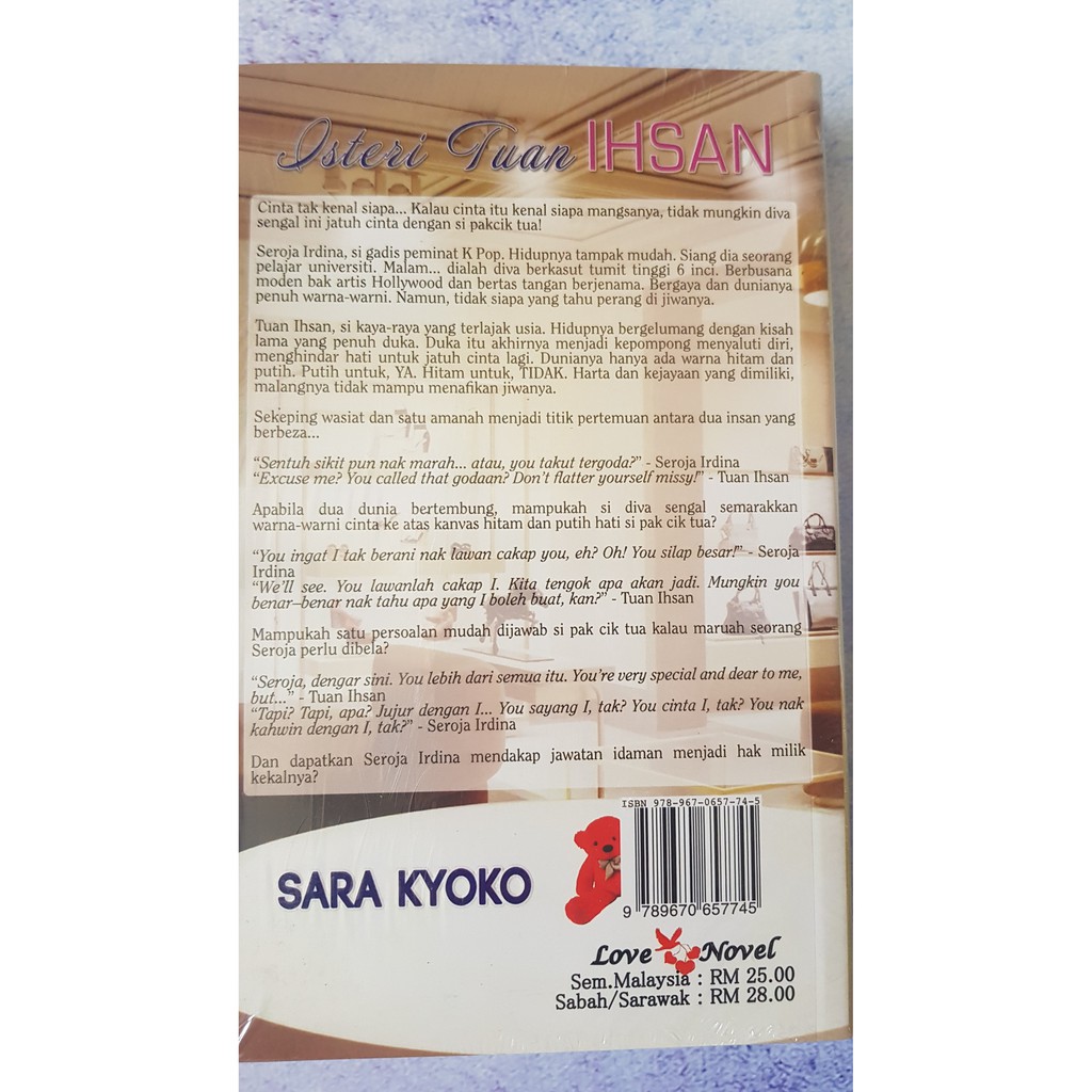 Download link (right click & save link as.): Isteri Tuan Ihsan By Sara Kyoko Shopee Singapore