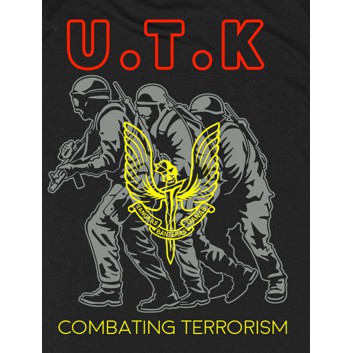 25 logo pasukan gerakan marin; Tshirt Unit Tindak Khas C0mbat1ng Terr0r1sm Design Black Roundneck Tshirt Microfiber Quick Dry Soft Cotton Shopee Singapore