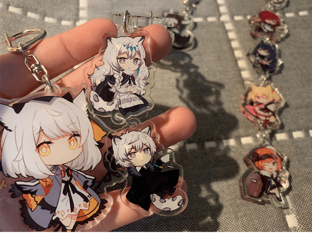 Buy anime game arknights rhine lab cosplay cup water drinking vaccum thermos bottle student detachable capsule pill cup gifts at aliexpress . Anime Arknights Sliverash Pramanix Rhine Lab Lungmen Guard Cosplay Cute Acrylic Keychain String Bag Pendant Keyring Toy Gift Shopee Singapore