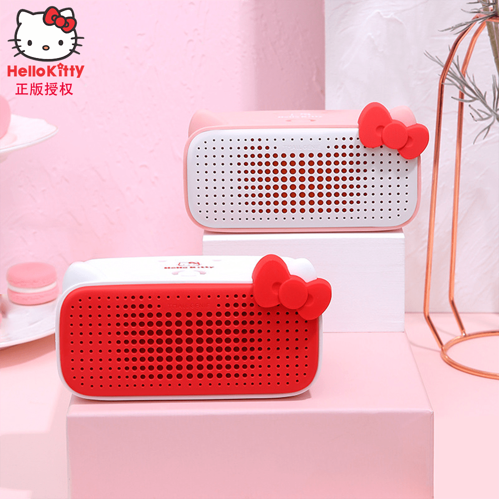 Hello kitty bluetooth speaker, kt4559. Hello Kitty Bluetooth Speaker Elf Sugar Cube R And Hello Kitty Joint Wireless Bluetooth Smart Speaker Voice Control Call Shopee Singapore