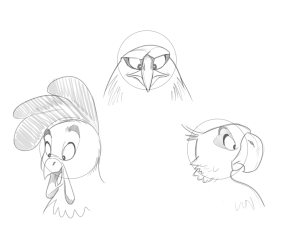 как рисовать мультяшных животных