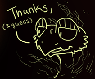 как нарисовать огонь на пальце