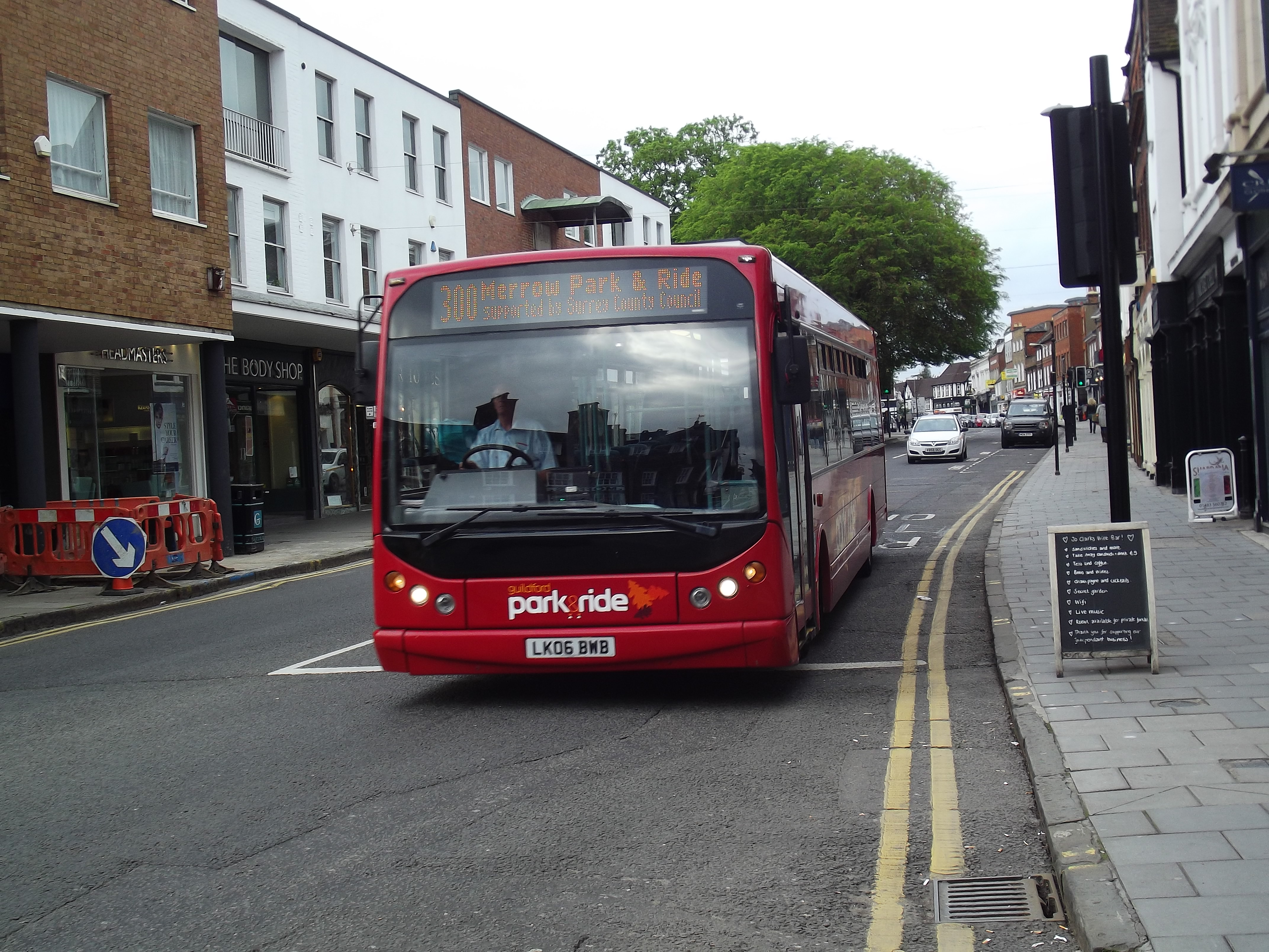 Artington Park And Ride Changes Through Time
