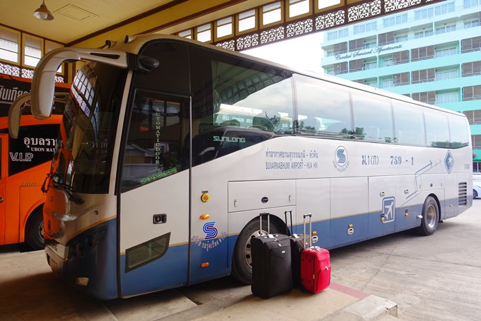 【15曼谷華欣．度假趣】- DAY3 最簡單舒適的曼谷<-->華欣交通工具．Bell Travel Service機場巴士心得分享