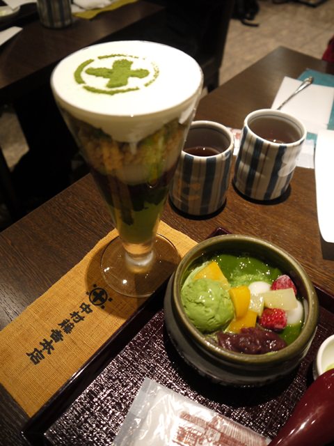 【13 春遊．櫻之關西 】- DAY4 京都必嚐的抹茶甜點-中村藤吉 @ 京都車站