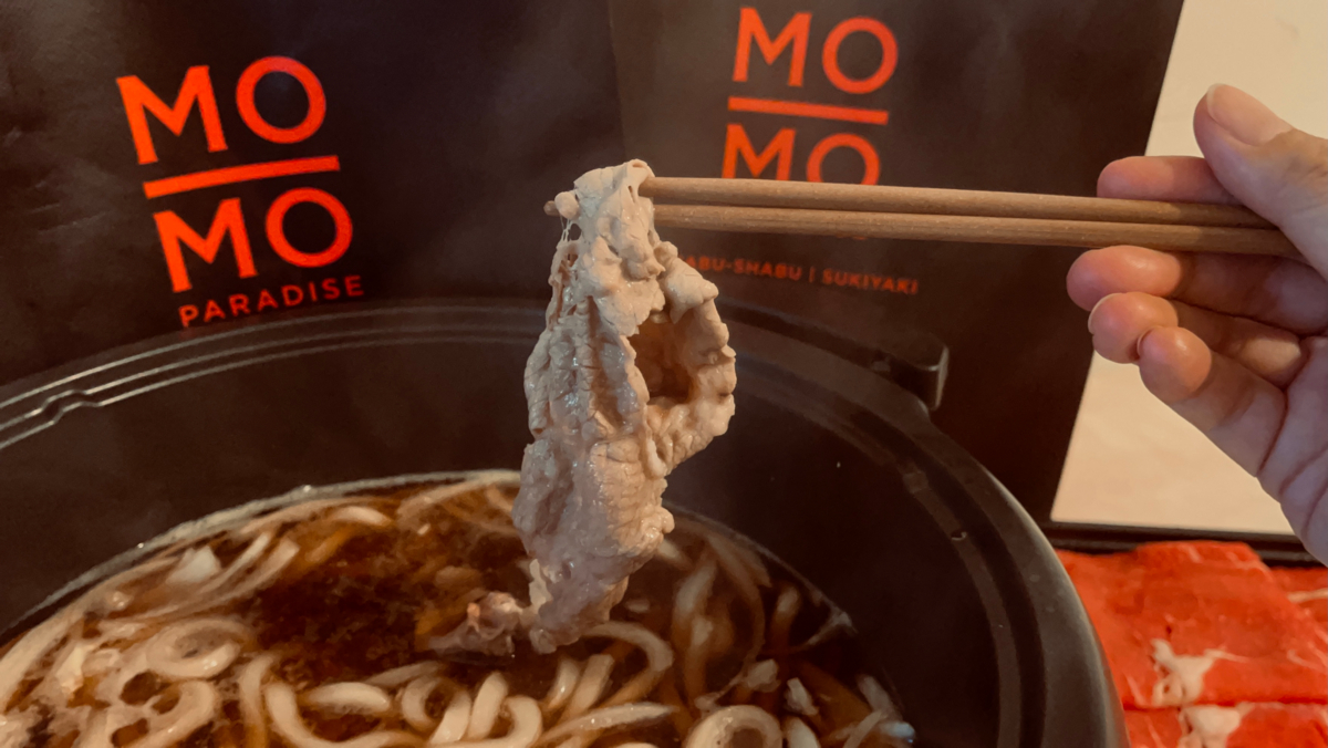 《大豆田永久子三個前夫》壽喜燒小幫手Mo-Mo-Paradise外帶鍋品餐  好吃的肉不漏勾（記得買蛋！XD