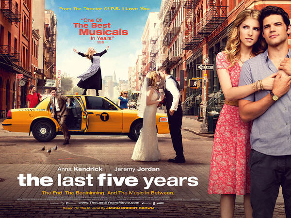 【影評】《最後那五年》相識、相愛、結婚到離婚，只要五年？