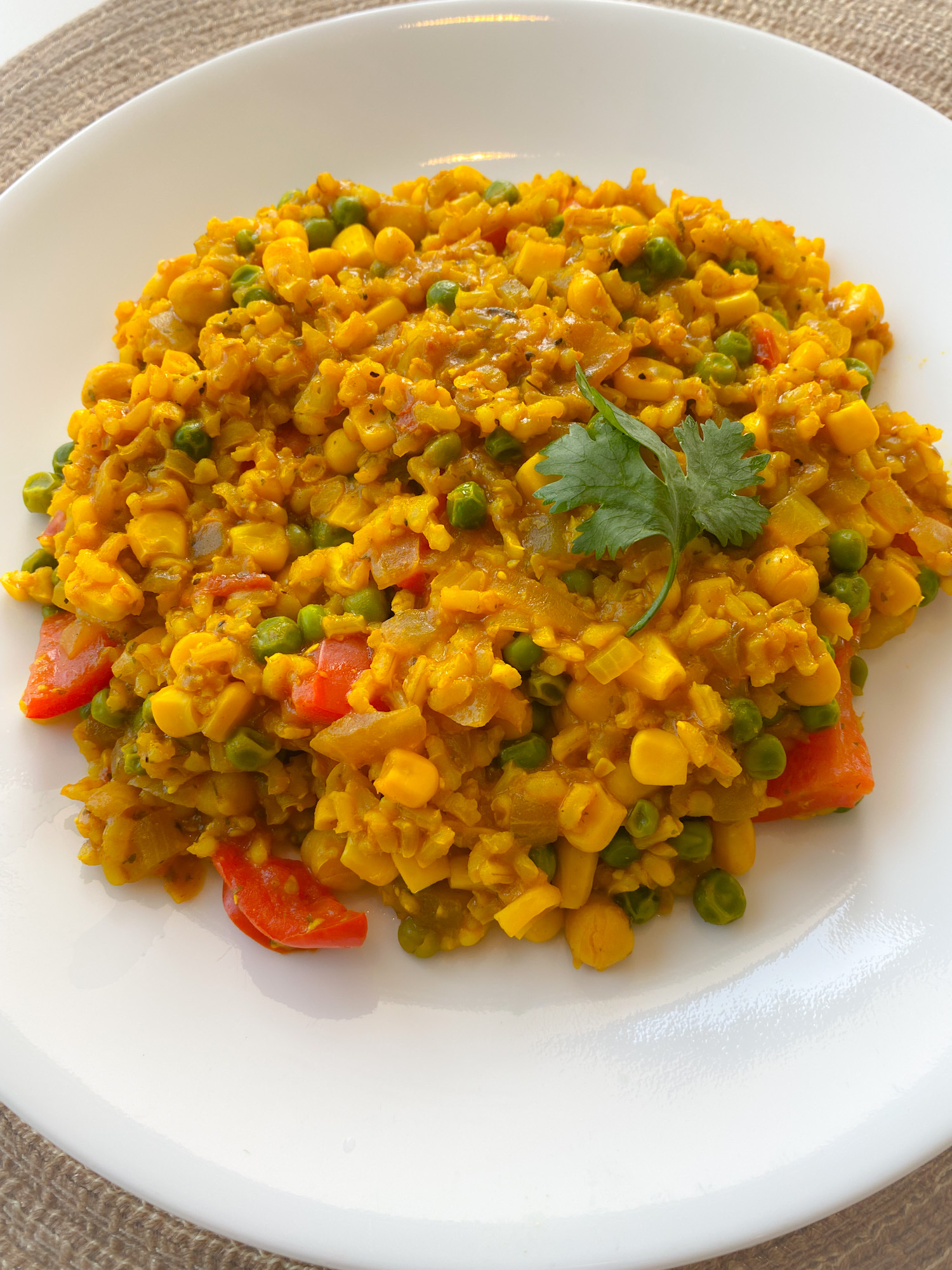 Paella Vegetariana ChefsitaFit