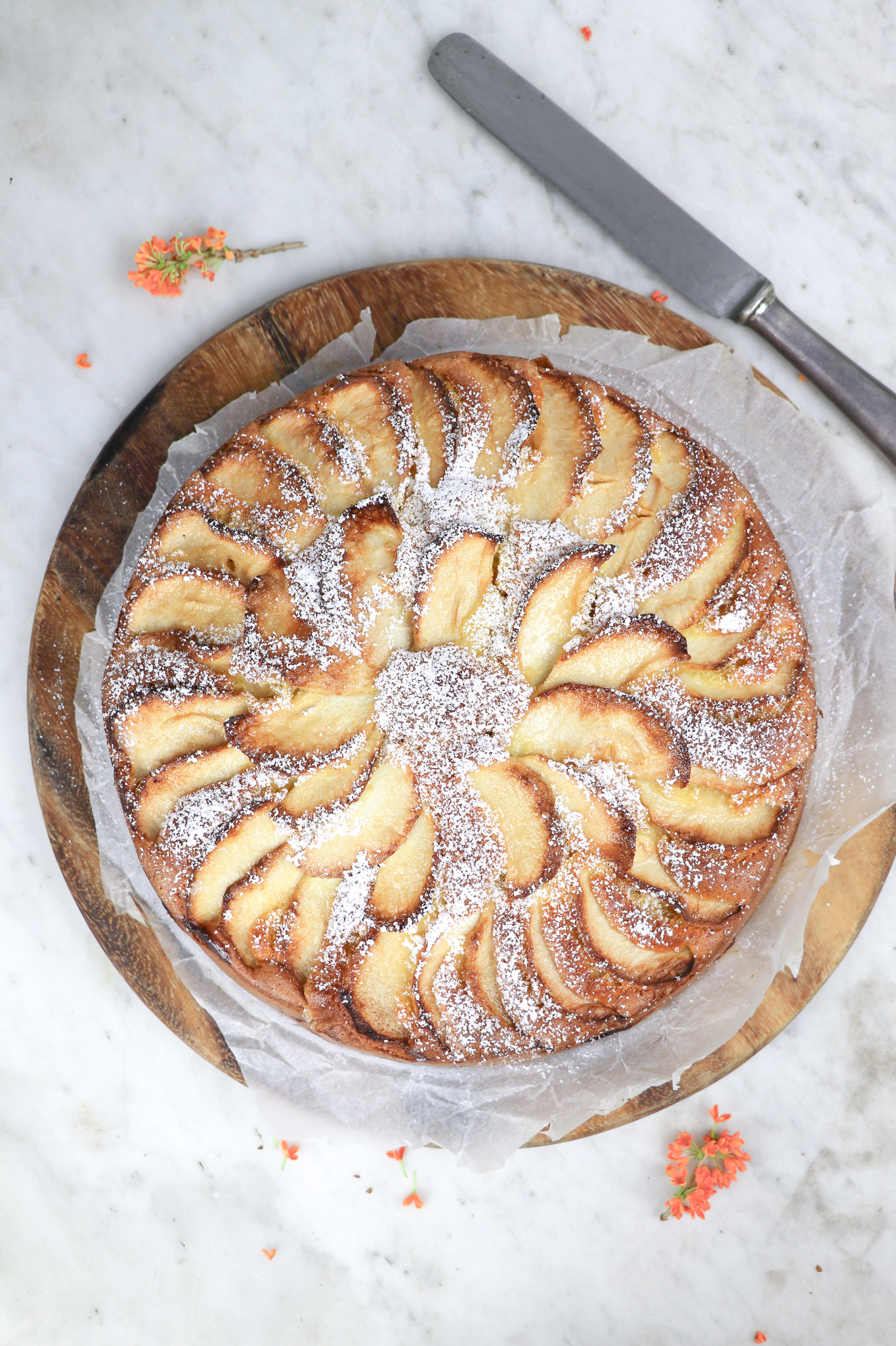 Torta Di Mele Ricetta Della Nonna Chiara S Bakery