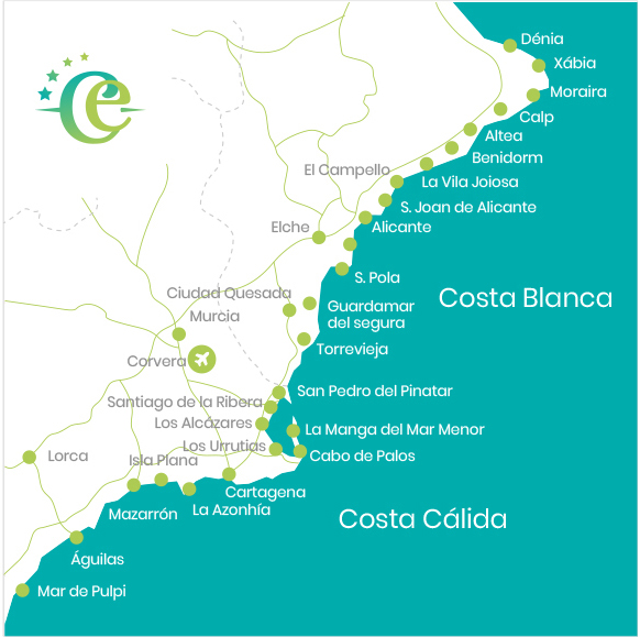 Costa brava térkép | utazom.com utazási iroda spanyolország tengerparti vidékei közül az egyik legszebb a costa brava vadregényes szakasza. Altalanos Iskola Kotelugras Csaladanya Map Costa Calida Murcia Muniraalmenoar Com