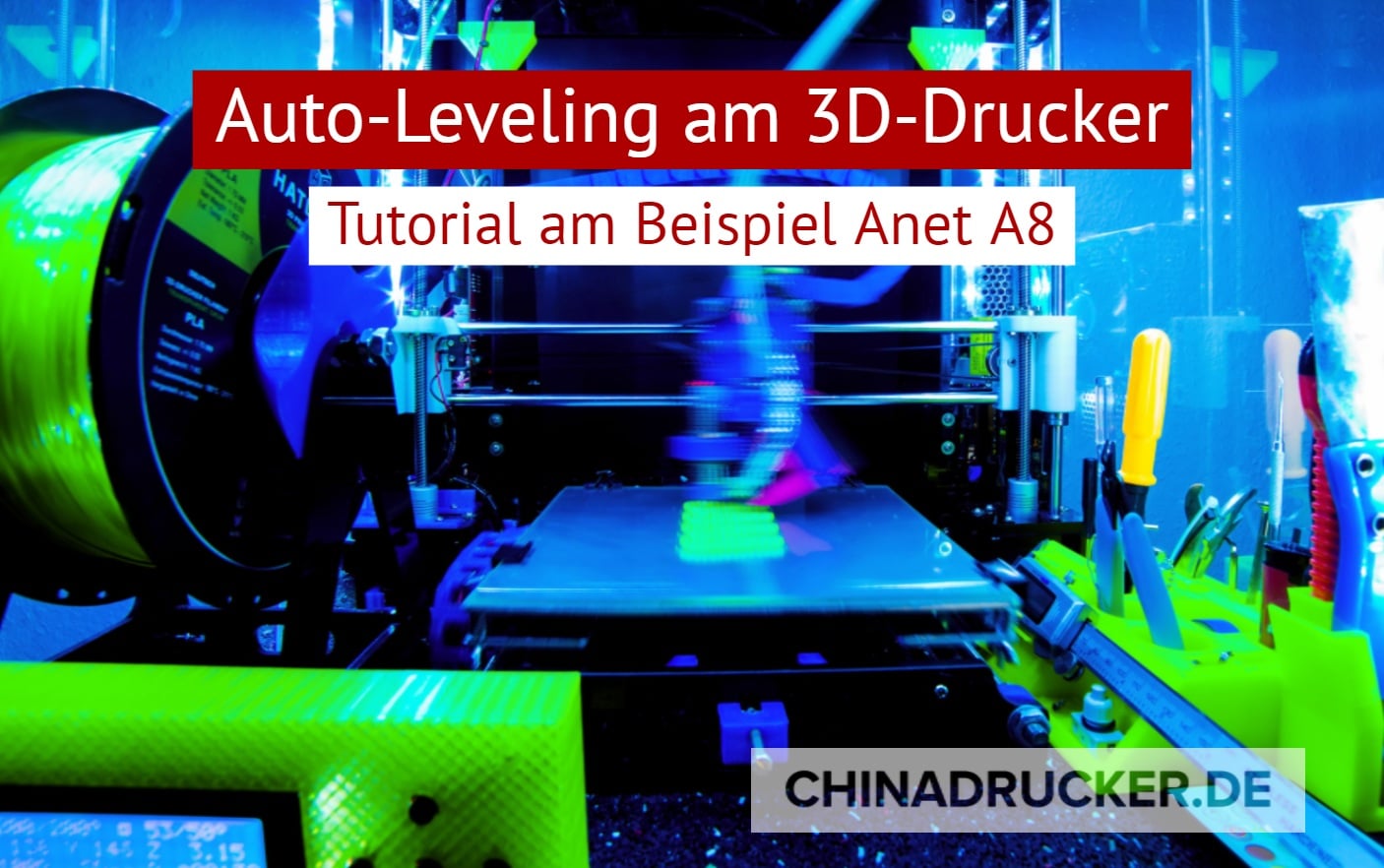 Anet A8 3d Drucker Auto Leveling Tutorial Chinadrucker De