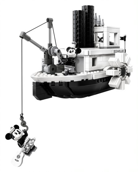 lego steamboat willie amazon