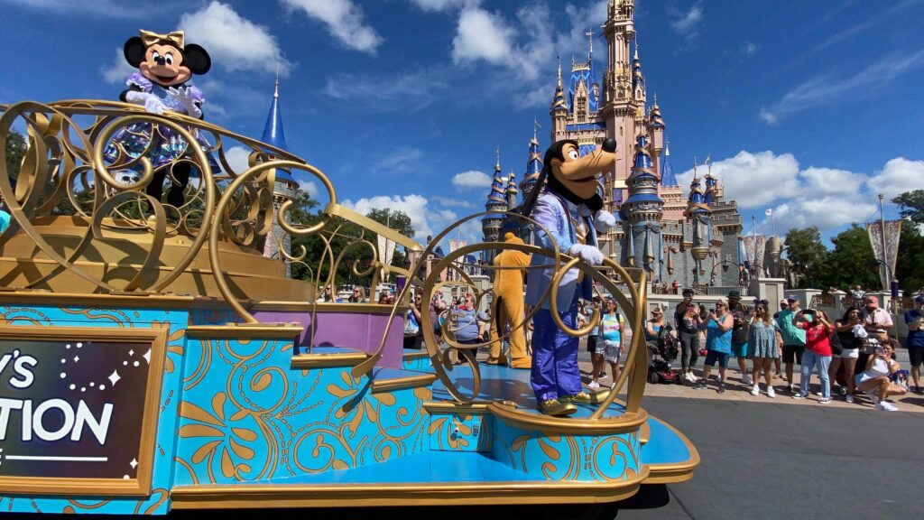 Mickey’s Celebration Cavalcade debuts with new Character 50th Anniversary Outfits