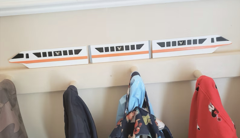 Disney Monorail Sign