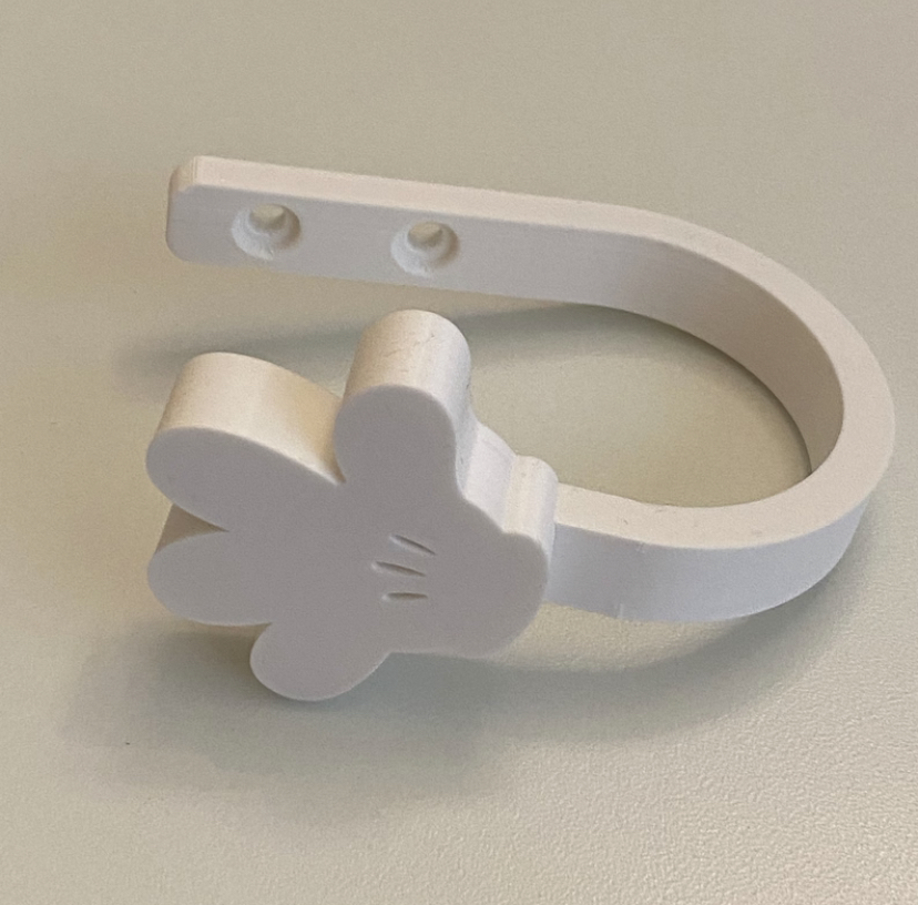 Mickey Glove Curtain Hook To Add Extra Magic To Your Home! Mickey Glove Curtain Hook