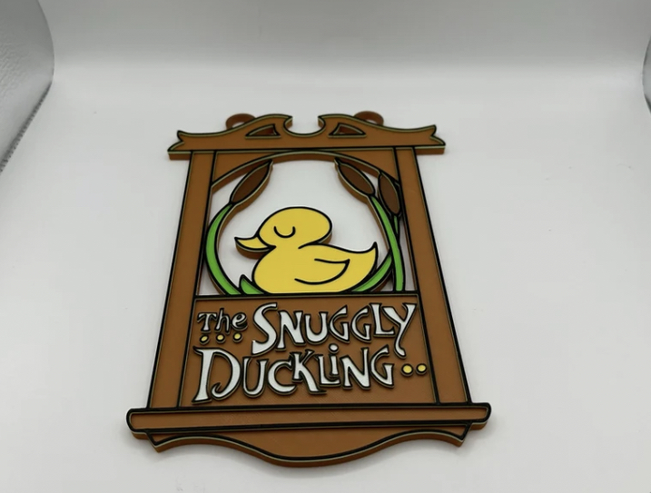 Snuggly Duckling Sign