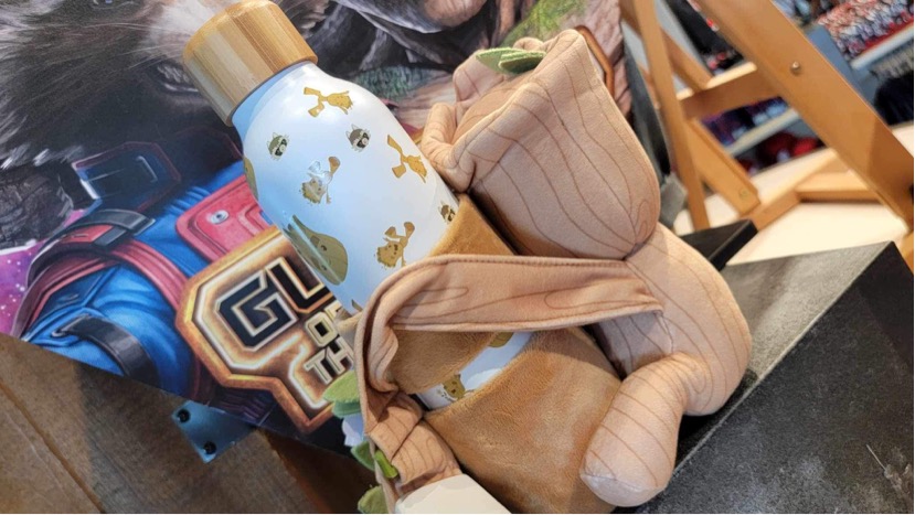 New Groot Water Bottle With Plush Carrier To Keep Hydrated All Day! Groot Water Bottle With Plush Carrier