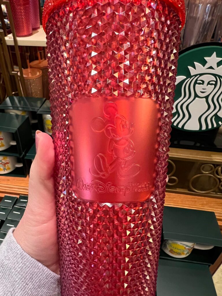 Mickey Mouse Valentines Day Starbucks Tumbler
