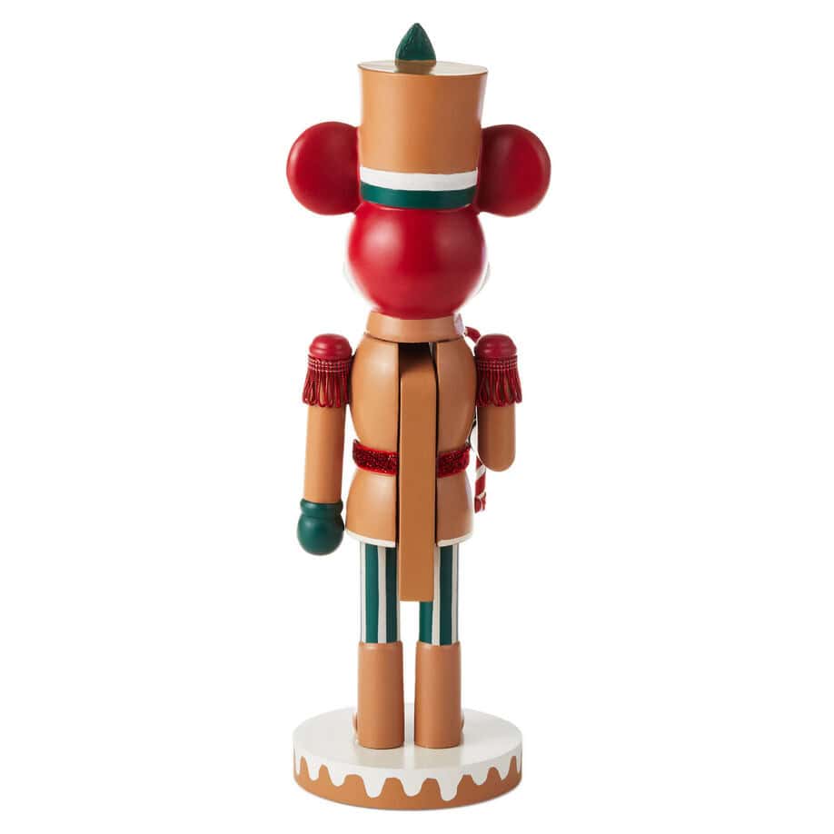 Mickey Mouse Gingerbread Nutcracker Figurine