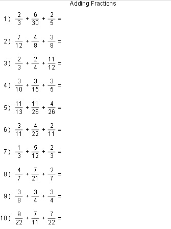addition of fractions happy kids on the go