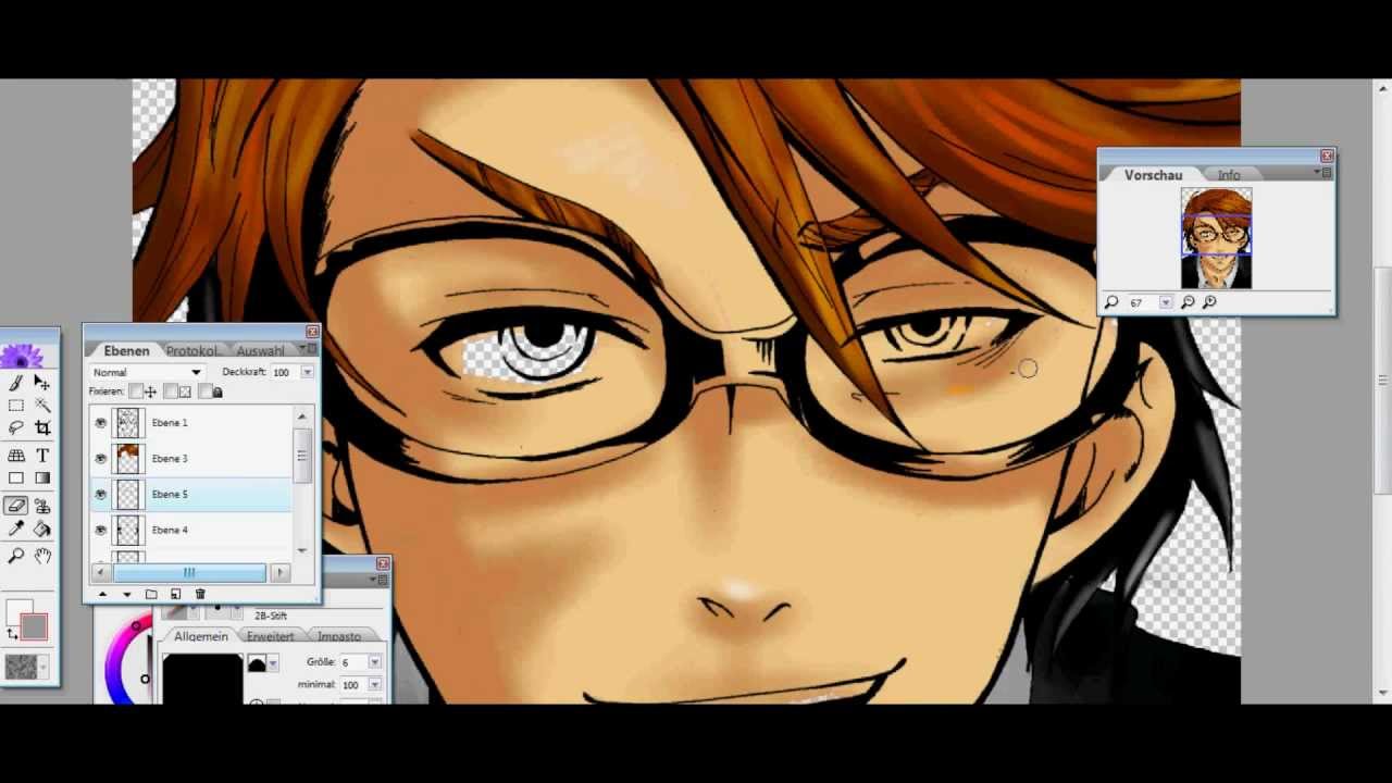 в какой программе рисуют аниме