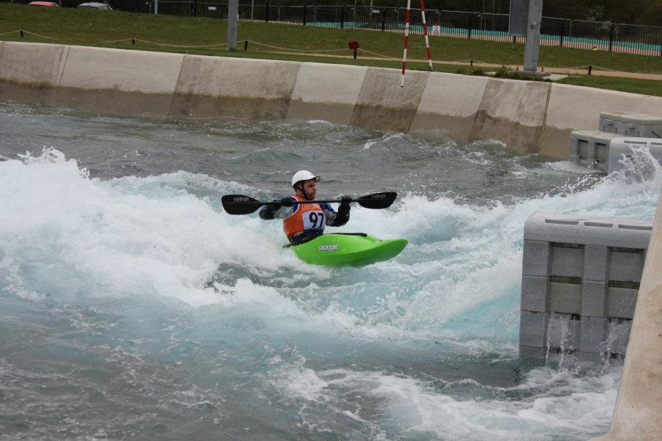 white water kayaking