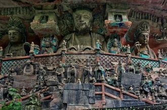 Дуньхуан (могао), луоян и датон. Naskalnye Relefy Daczu