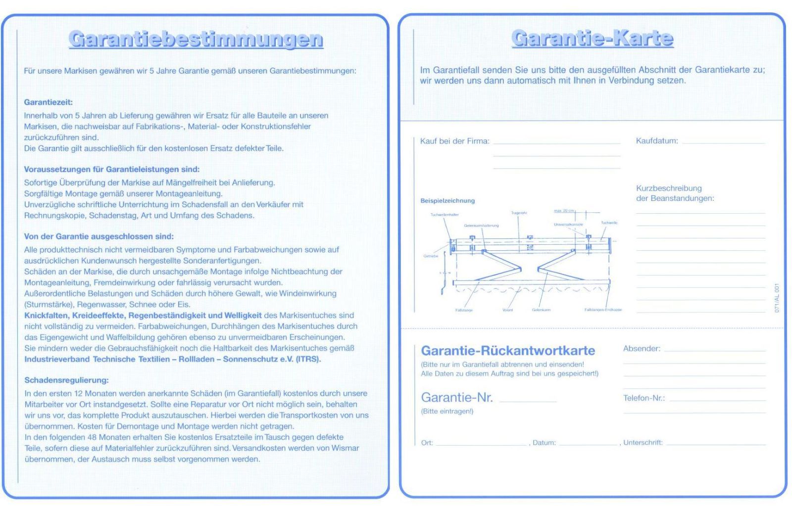 Kg • am kellerholz 3, 17166 teterow zentrale: Downloads | Ciara-Markisen