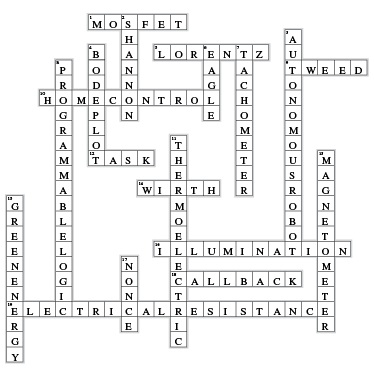 However, you might impress your boss and ultimate. Electrical Engineer Crossword Issue 269 Circuit Cellar