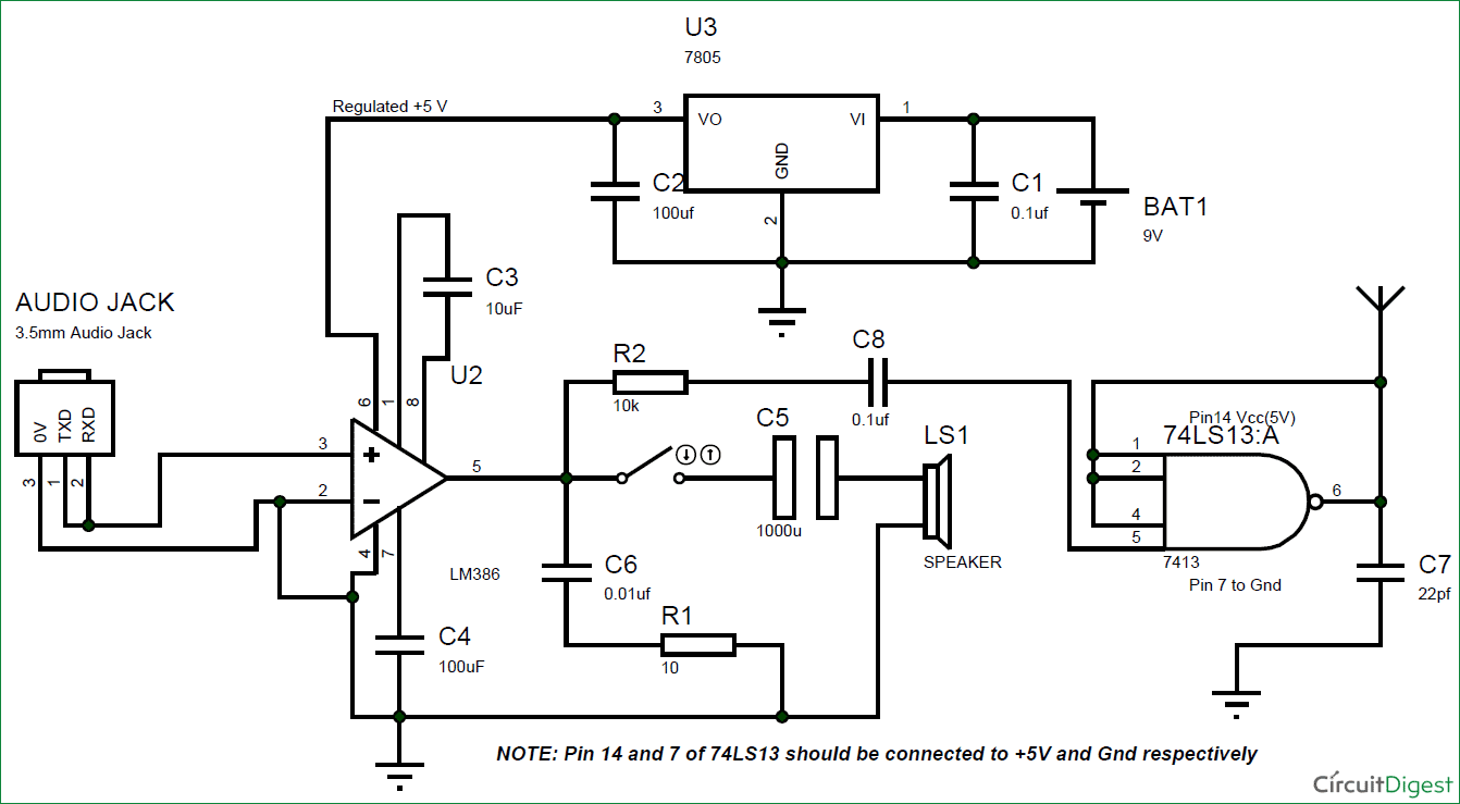 Diy Simple Fm Transmitter Circuit Without Inductor And Trimmer