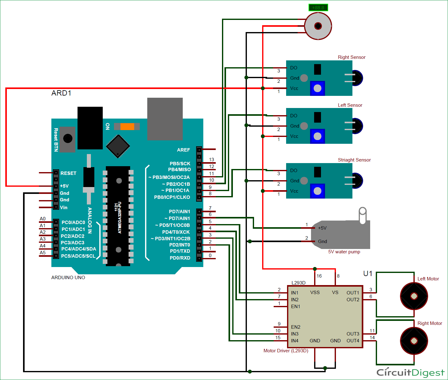 How To Make A Circuit Diagram For Arduino - Wiring Diagram